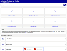 Tablet Screenshot of luthraprecision.com